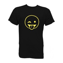 CAMISETA ICONO CARA LENGUA