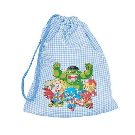 BOLSITA MERIENDA SUPERHÉROES