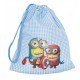 BOLSITA MERIENDA MINNIONS DISFRAZ