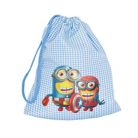 BOLSITA MERIENDA MINNIONS DISFRAZ