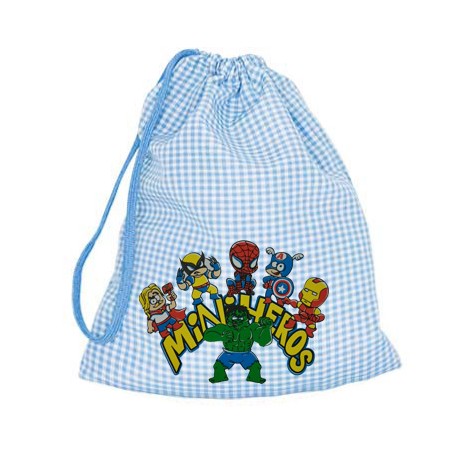 BOLSITA MERIENDA MINIHÉROES