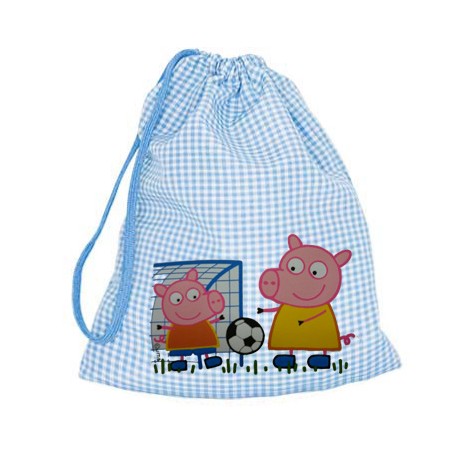 BOLSITA MERIENDA PIG FÚTBOL