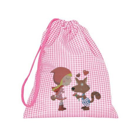 BOLSITA MERIENDA CAPERUCITA