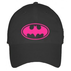 GORRA ADULTO BATMAN ROSA