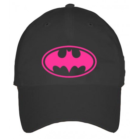 GORRA ADULTO BATMAN ROSA