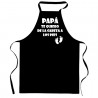 DELANTAL ADULTO PAPÁ TE QUIERO DE LA CABEZA A LOS PIES