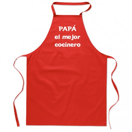 DELANTAL ADULTO PAPÁ EL MEJOR COCINERO