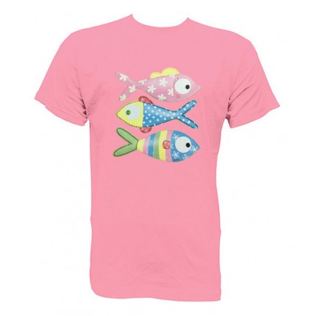 CAMISETA PECES COLORES