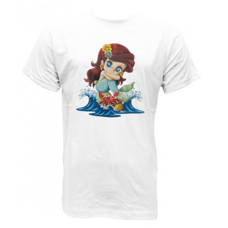 CAMISETA SIRENITA CANGREJO