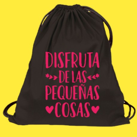 Mochila "Disfruta las pequeñas cosas"