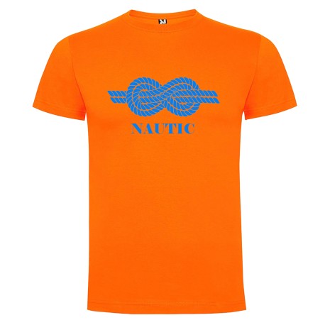 CAMISETA ADULTO NARANJA NUDO NAUTIC