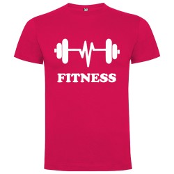 CAMISETA ADULTO FUXIA FITNESS