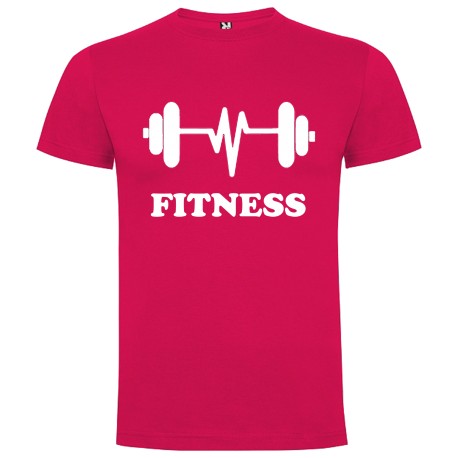 CAMISETA ADULTO FUXIA FITNESS