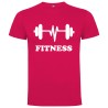 CAMISETA ADULTO FUXIA FITNESS