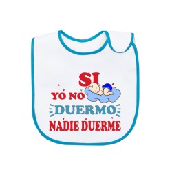 BABERO AZUL SI YO NO DUERMO