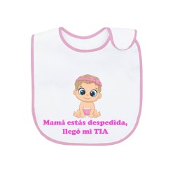 BABERO ROSA MAMÁ ESTÁS DESPEDIDA, LLEGÓ MI TIA