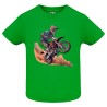 CAMISETA ADULTO VERDE MOTOCROSS