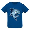 CAMISETA INFANTIL ROYAL TIBURÓN OJO AMARILLO