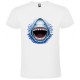 CAMISETA INFANTIL BLANCA TIBURÓN HAMBRIENTO