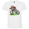 CAMISETA ADULTO BLANCA BICICLETA