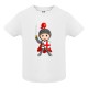 CAMISETA INFANTIL BLANCA TEMPLARIO