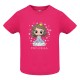 CAMISETA INFANTIL FUXIA PRINCESA