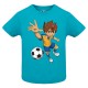 CAMISETA INFANTIL TURQUESA POKEGOL