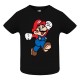 CAMISETA INFANTIL NEGRA MARIO