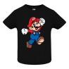 CAMISETA INFANTIL NEGRA MARIO