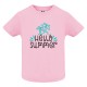CAMISETA INFANTIL ROSA HELLO SUMMER