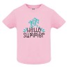 CAMISETA INFANTIL ROSA HELLO SUMMER